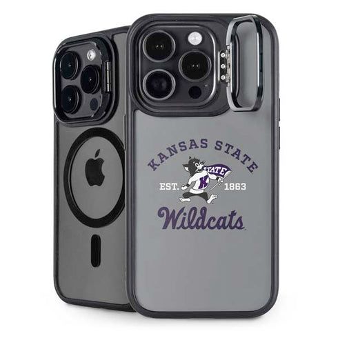 Kansas State University Wildcats Est 1863 iPhone 15 Pro Kickstand Case